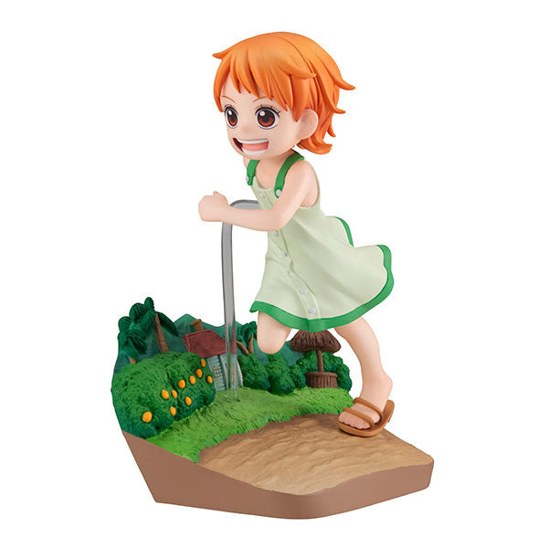 『ワンピース ONE PIECE』G.E.M.シリーズ  ナミ RUN!RUN!RUN! 完成品フィギュア